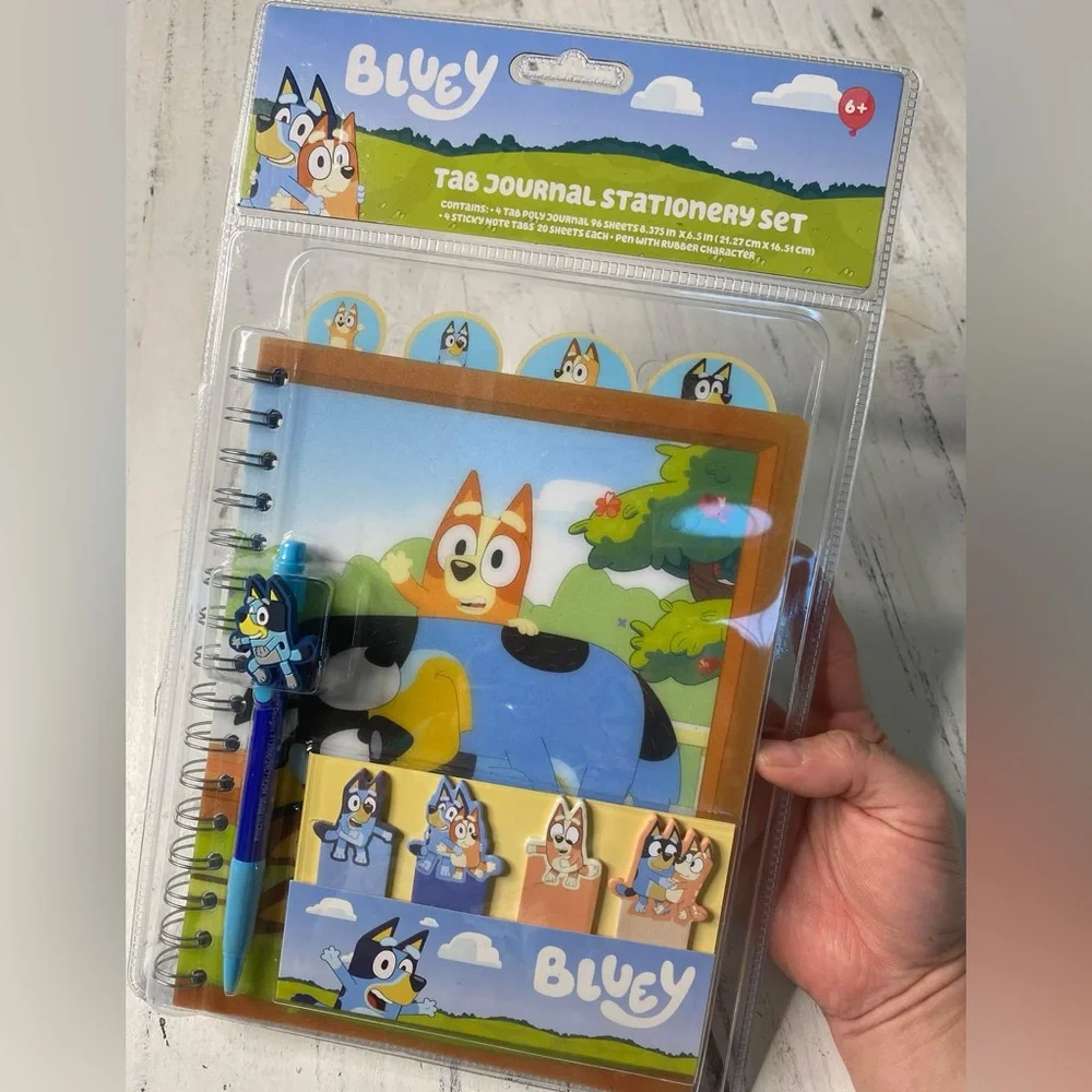 New Bluey Tab Journal Stationery Set - Picture 1 of 1